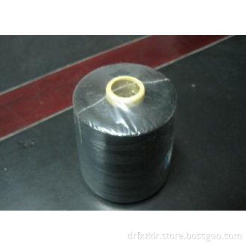 Black Polyester Coats Sewing Thread High Tenacity , Small C